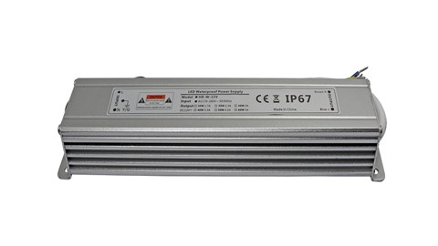led防水电源长条形铝壳30W-深圳led电源厂家华荣科源